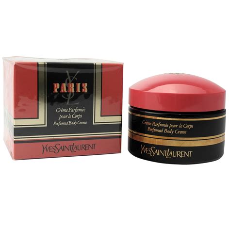 creme corps paris yves saint laurent|Yves Saint Laurent Paris Perfumed Body Creme.